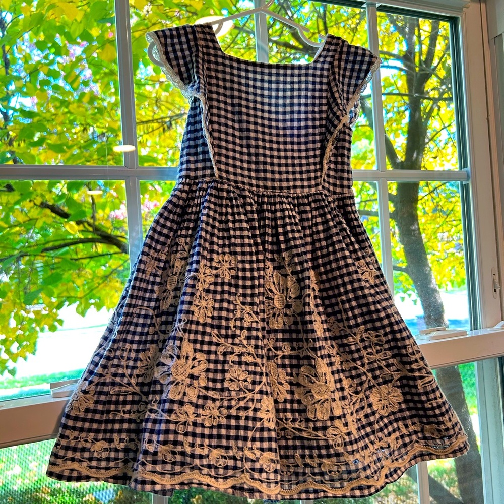 Laura Ashley Gingham Dress